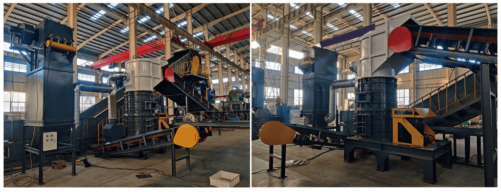 縦式多段破砕機