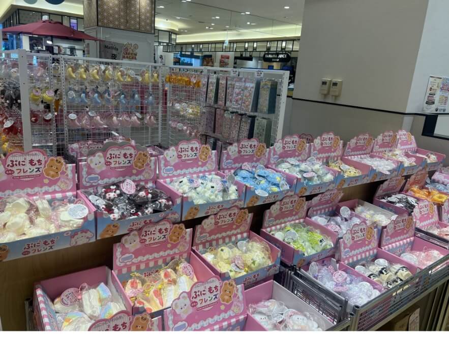 ぷにもちフレンズの販売売場